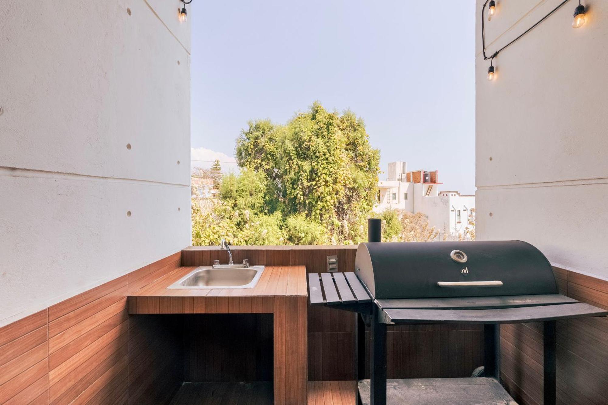 Loft Arte & Diseno: Urban Oasis with Private Jacuzzis and Terrace Apartment Cuernavaca Exterior photo