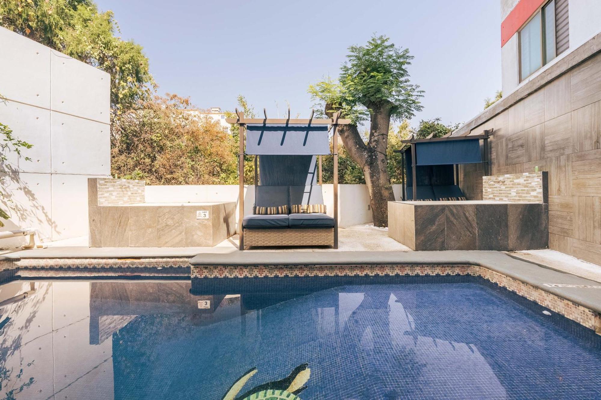 Loft Arte & Diseno: Urban Oasis with Private Jacuzzis and Terrace Apartment Cuernavaca Exterior photo